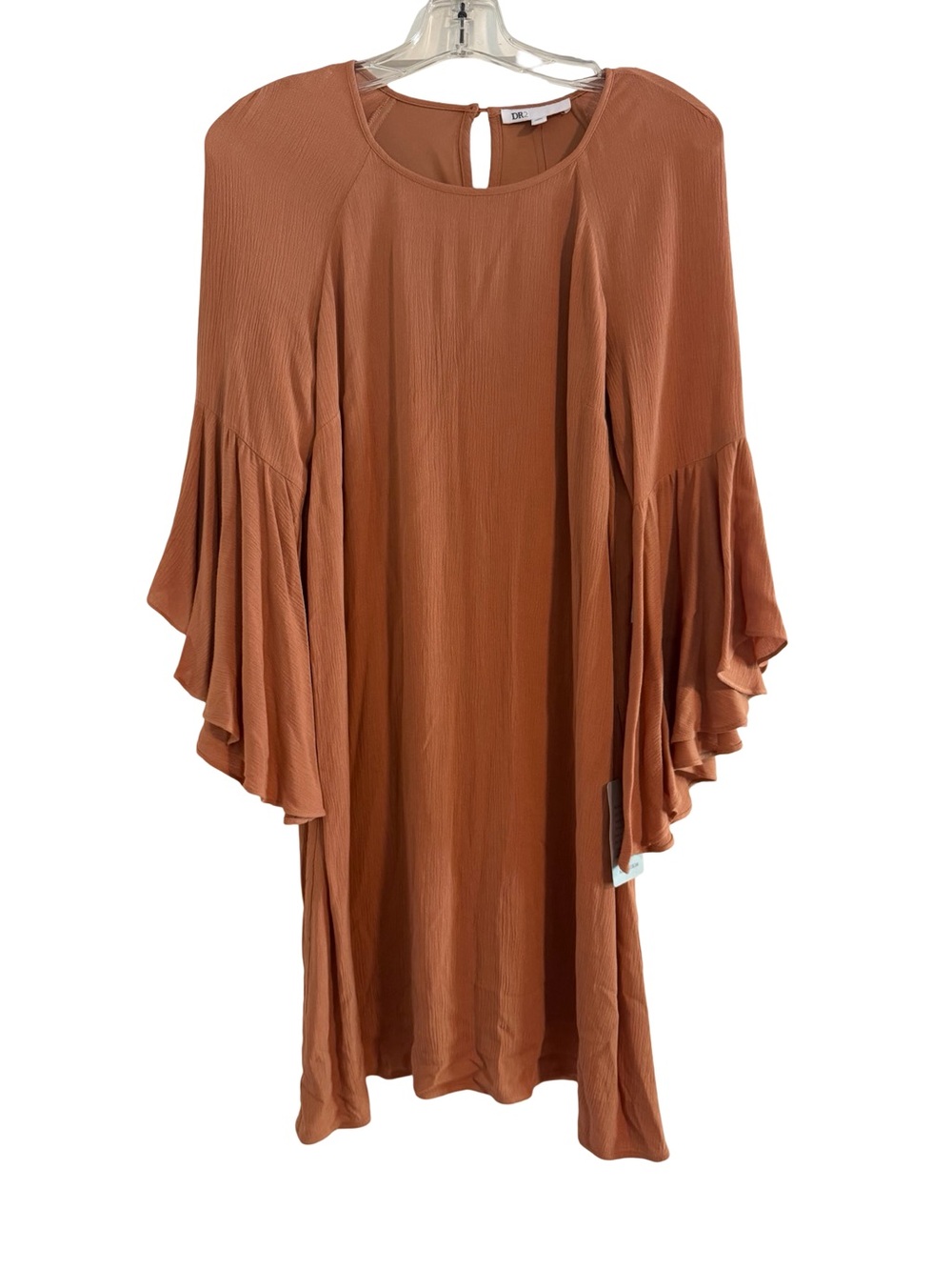DR2 Flutter Bell Sleeve Dress NWT